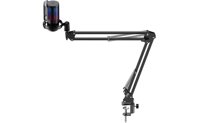 HAVIT Gamenote GK50 PRO/BLK RGB Gaming Microphone (Black Edition)